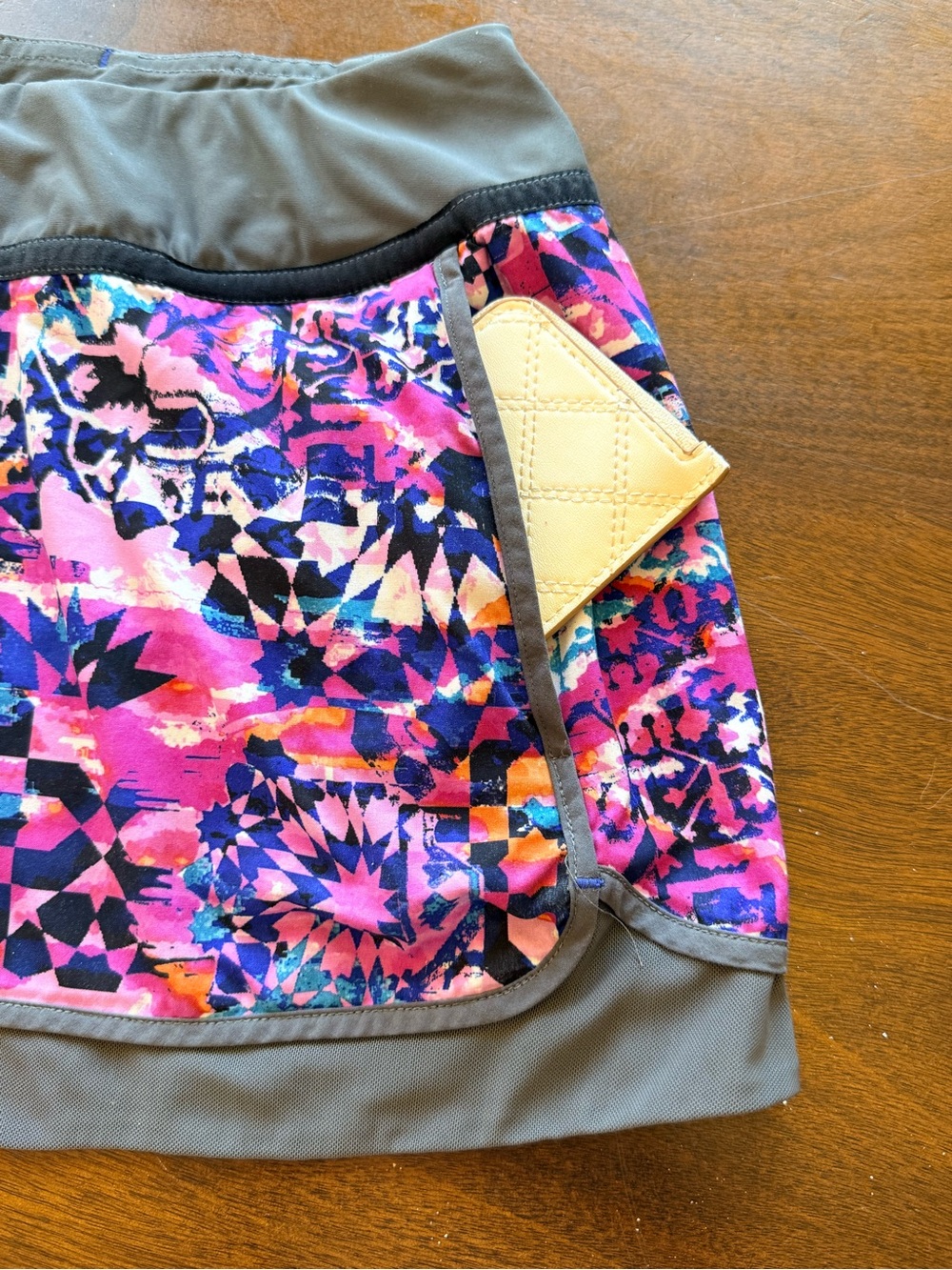 Women’s Title Nine Nimblene Geometric Athletic Tennis Running Skort Small - Picture 2 of 10